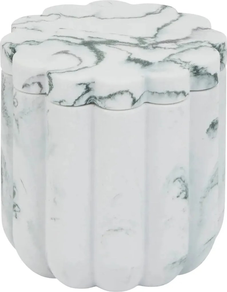 Контейнер за памук 5five Marby, Бял
