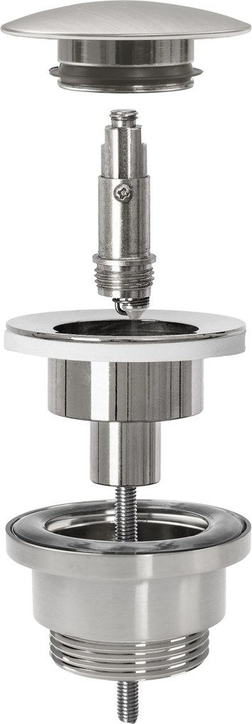 Сифон REA BRUSH NICKLE INOX