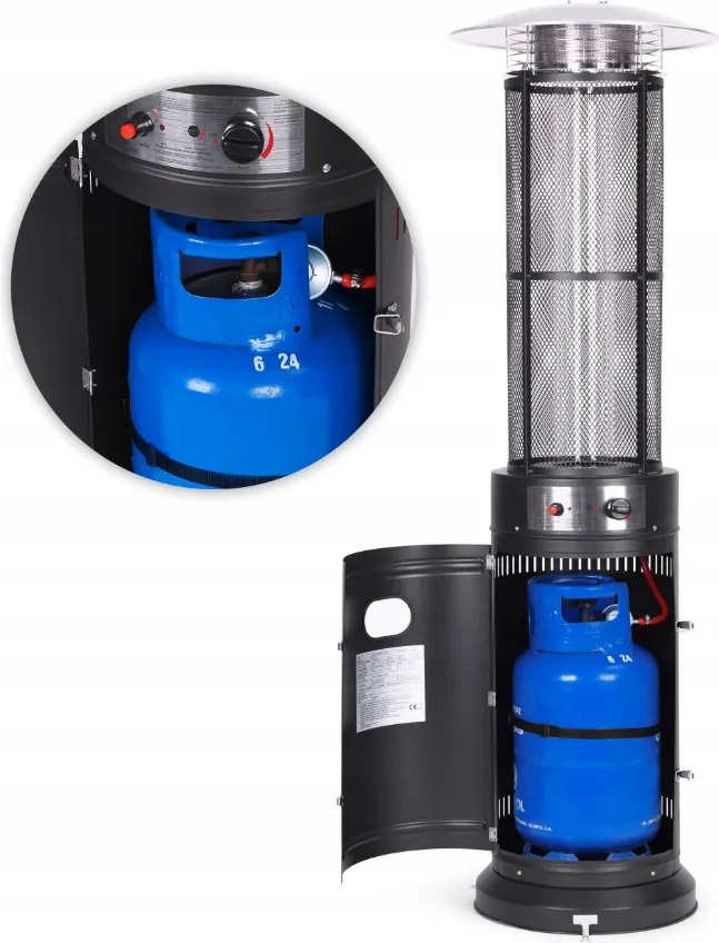 Газов терасен отоплител 11 kW