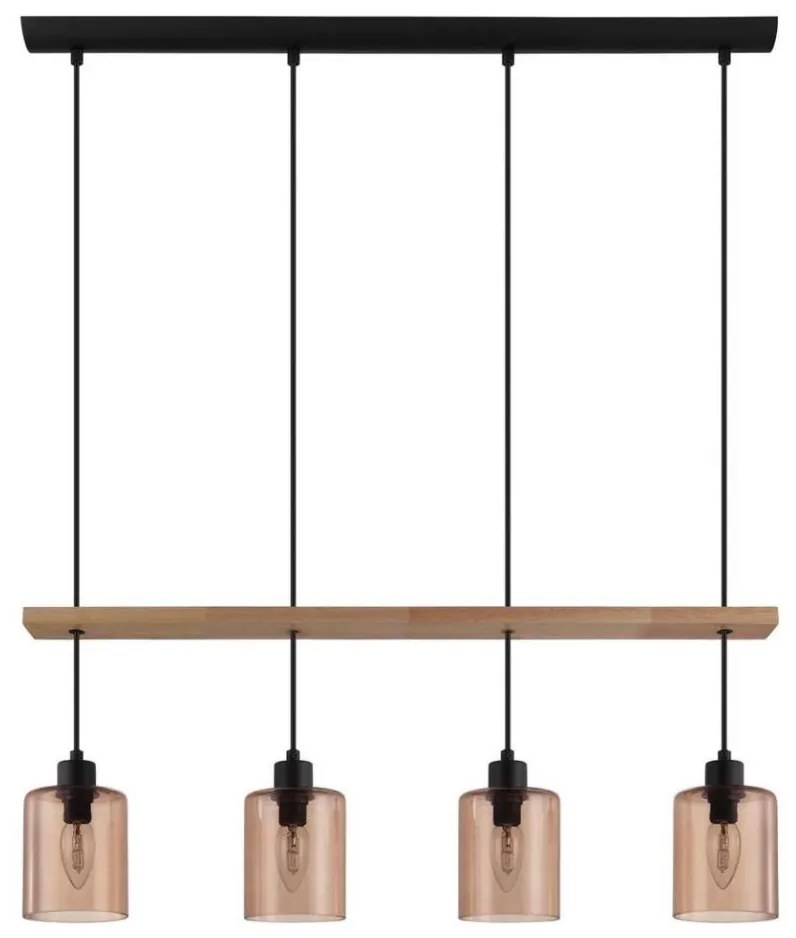 Eglo 43368 - Полилей на въже COOLMONT 4xE14/40W/230V