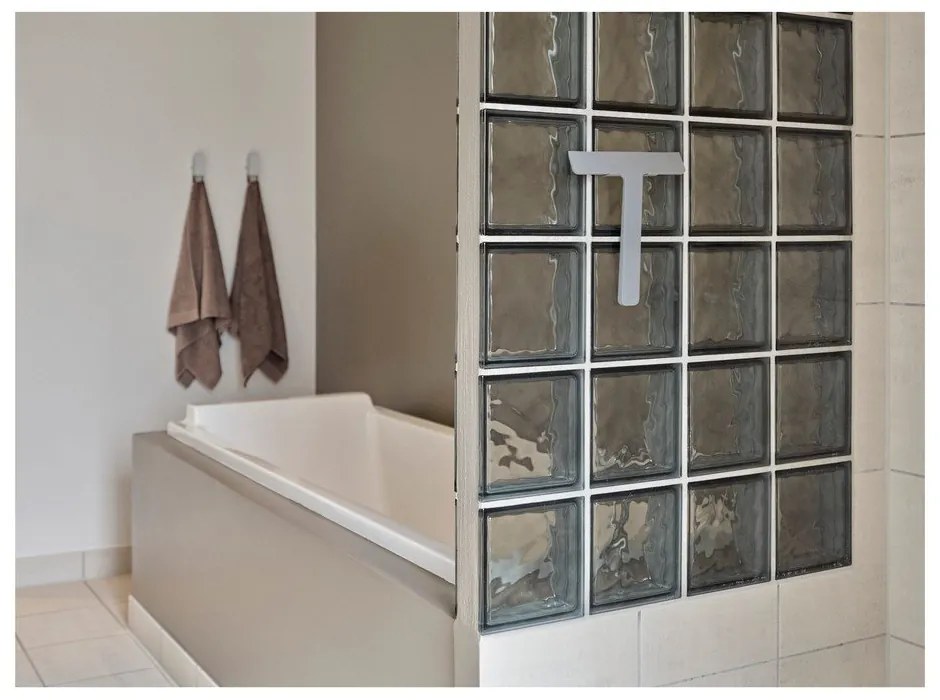 Светлосива стенна метална кука Ume – Zone