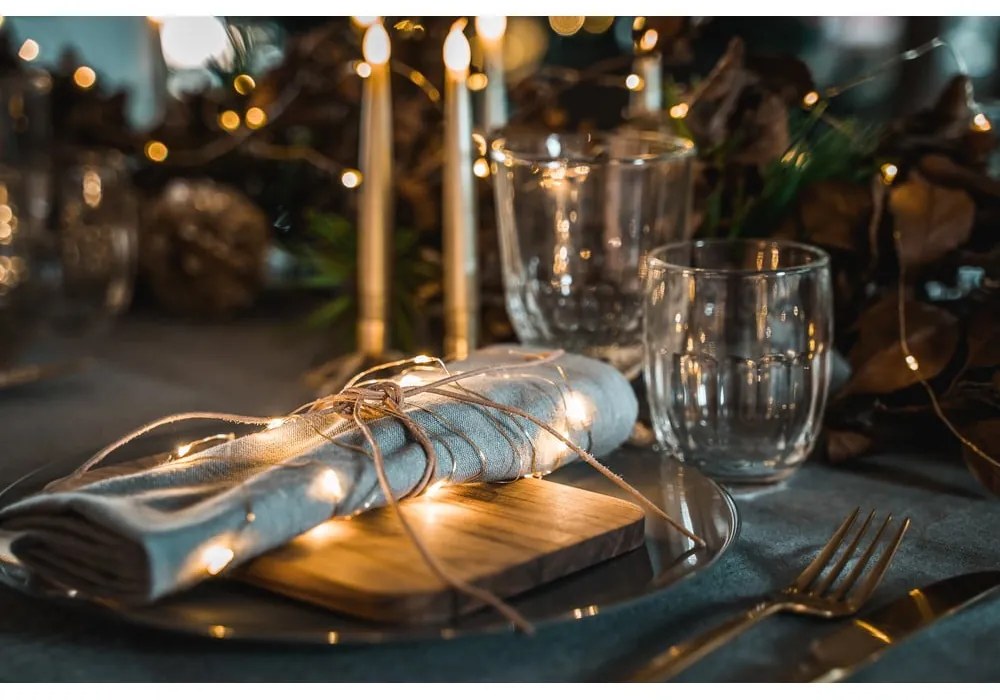 Светлинна верига с 40 броя крушки,. дължина 390 cm Knirke – Sirius