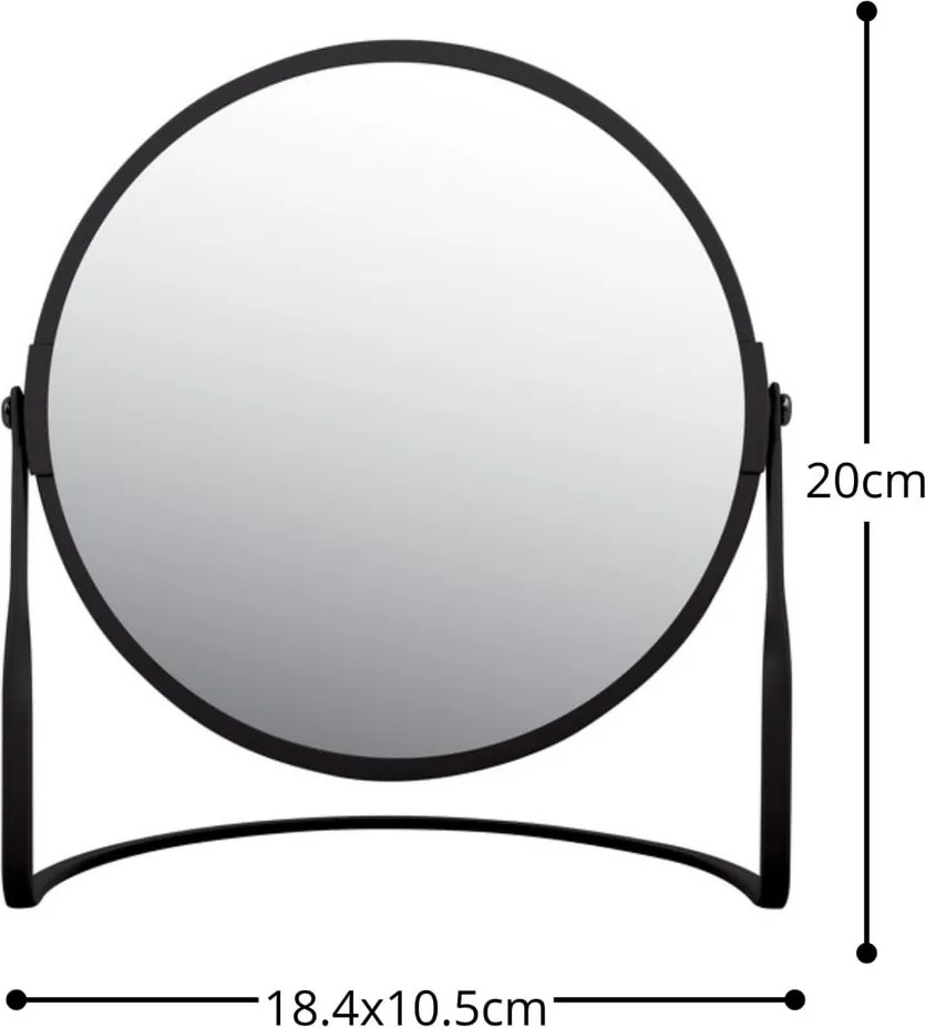 Козметично увеличително огледало (увеличение 5x) ø 18 cm Akira – Spirella