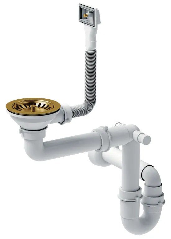 Стоманена мивка RUSSEL 110 Gold