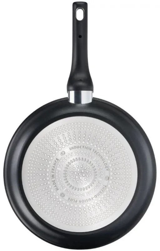 Тиган Tefal G2550772, 30 см, Титаниево покритие, Thermo-Spot, Индукция, Черен