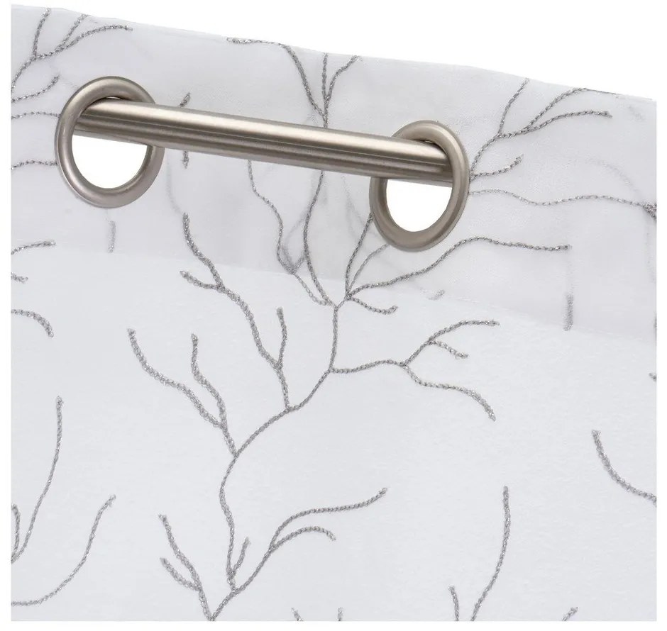 Бяло-сива завеса 140x260 cm Coral – Casa Selección