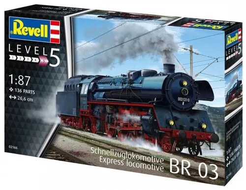 Сглобяем модел, Revell, Локомотив на експресен влак BR 03, 136 части