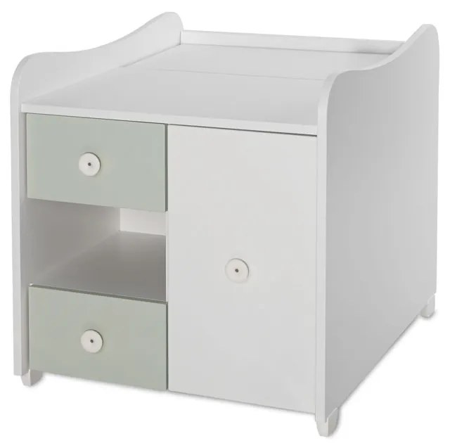 LORELLI Classic Трансформиращо се легло-люлка 190/72 см. MINI MAX БЯЛО/MILKY GREEN