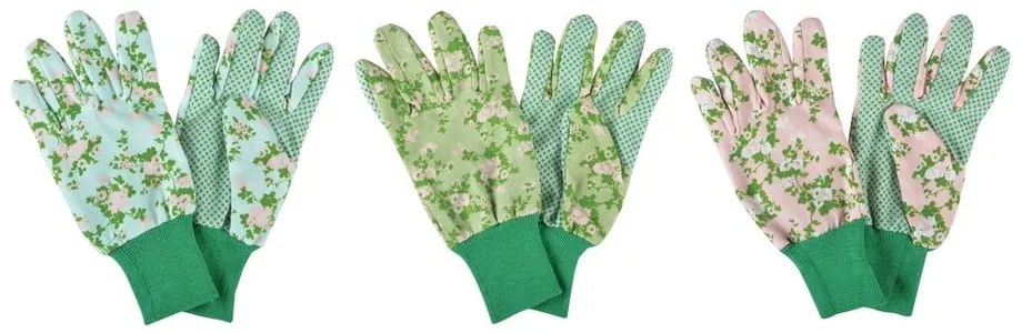 Комплект от 3 ръкавици за градина с рози с плакети - Esschert Design