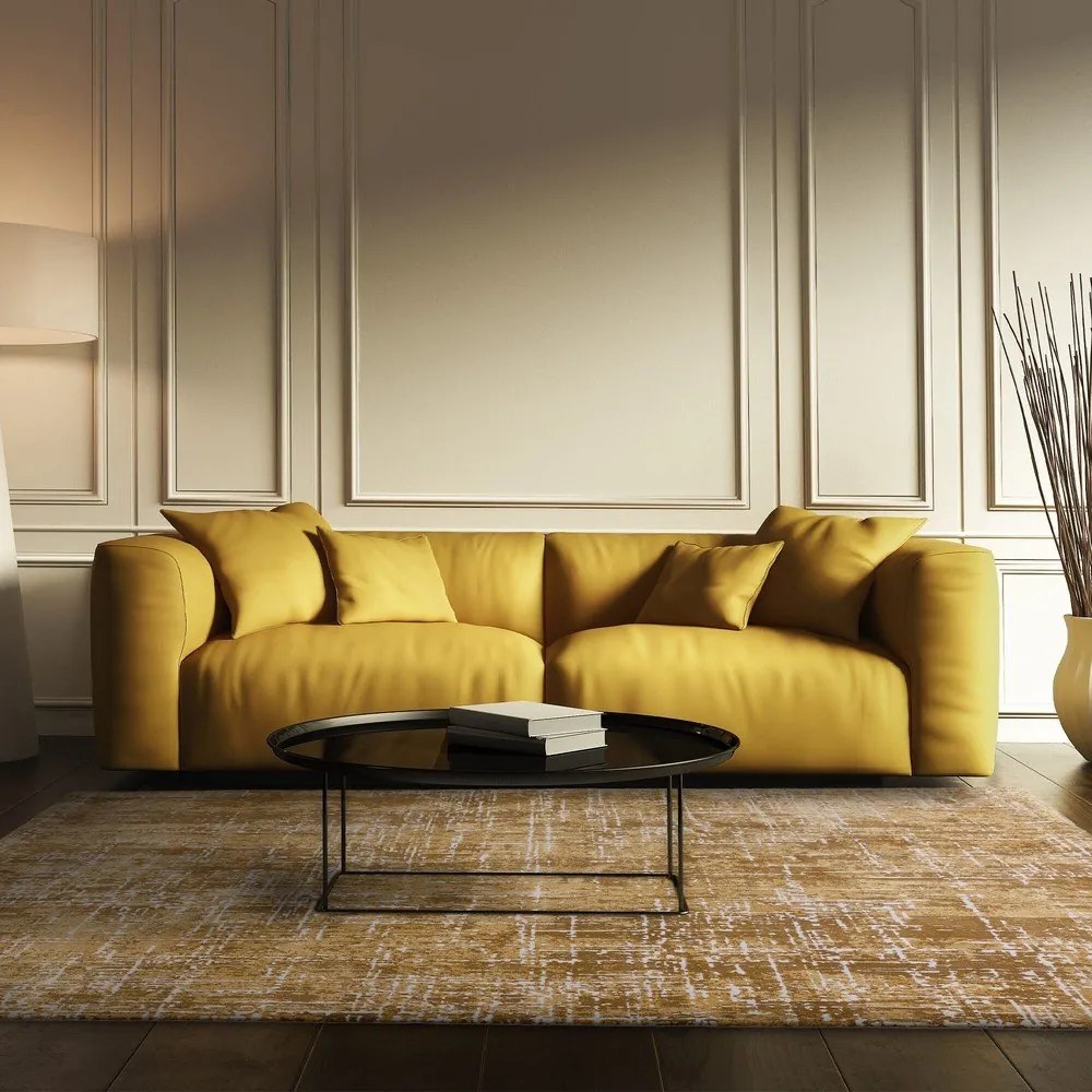 Килим в цвят горчица 240x340 cm Kuza – Asiatic Carpets