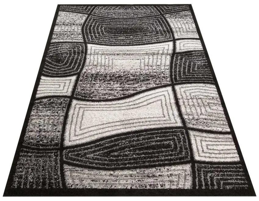 Качествен кафяв килим в модерен дизайн Ширина: 60 ​​см | Дължина: 100 см