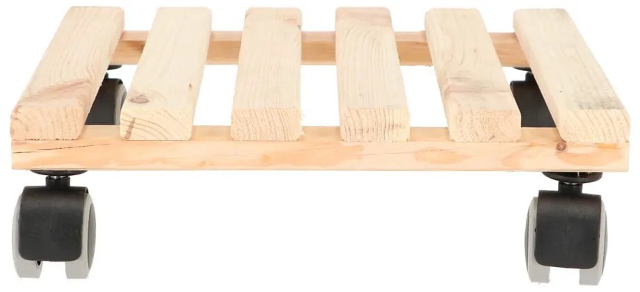 Дървена подвижна подложка за саксии , 29 x 29 cm - Esschert Design