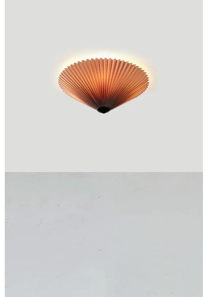 Сива лампа за таван ø 42 cm Plisado - Markslöjd