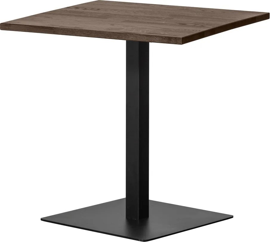 Трапезна маса с дъбова дървена плоскост 80x80 cm Tablo – WOOOD