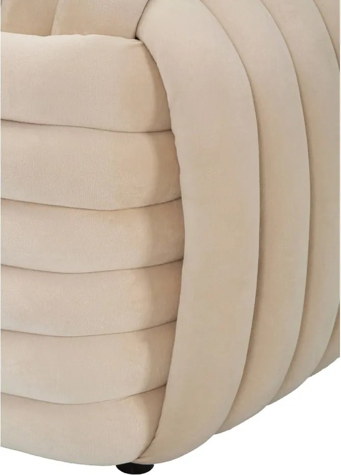 Кремава кадифена пейка Softy – Mauro Ferretti