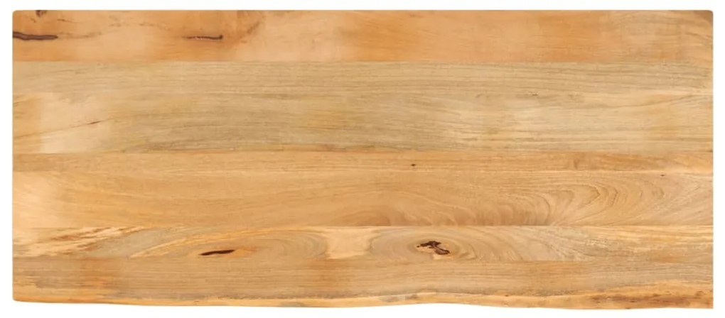 370505 vidaXL Плот за маса, жив ръб, 140x60x3,8 см, масивно дърво манго