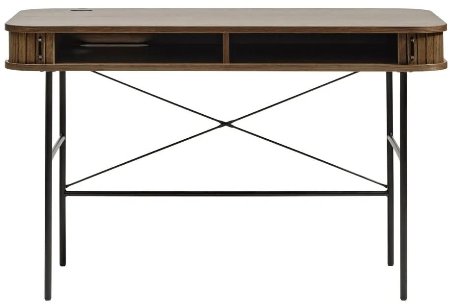 Работна маса от дъб 60x120 cm Nola - Unique Furniture