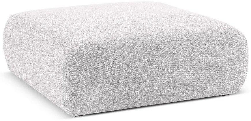 Светлосива табуретка от плат букле Molino - Micadoni Home