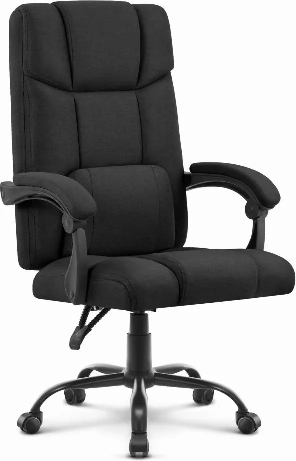 Ергономичен офис стол CABRO C505 до 150 кг черен