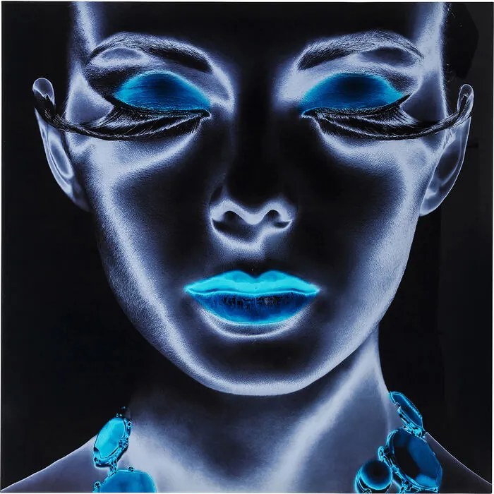 Арт.39276 Картина Glass Diva 120x120cm