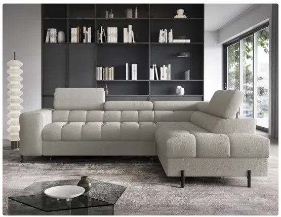 Ъглов диван Ferucce-Gkri Anoixto-Right