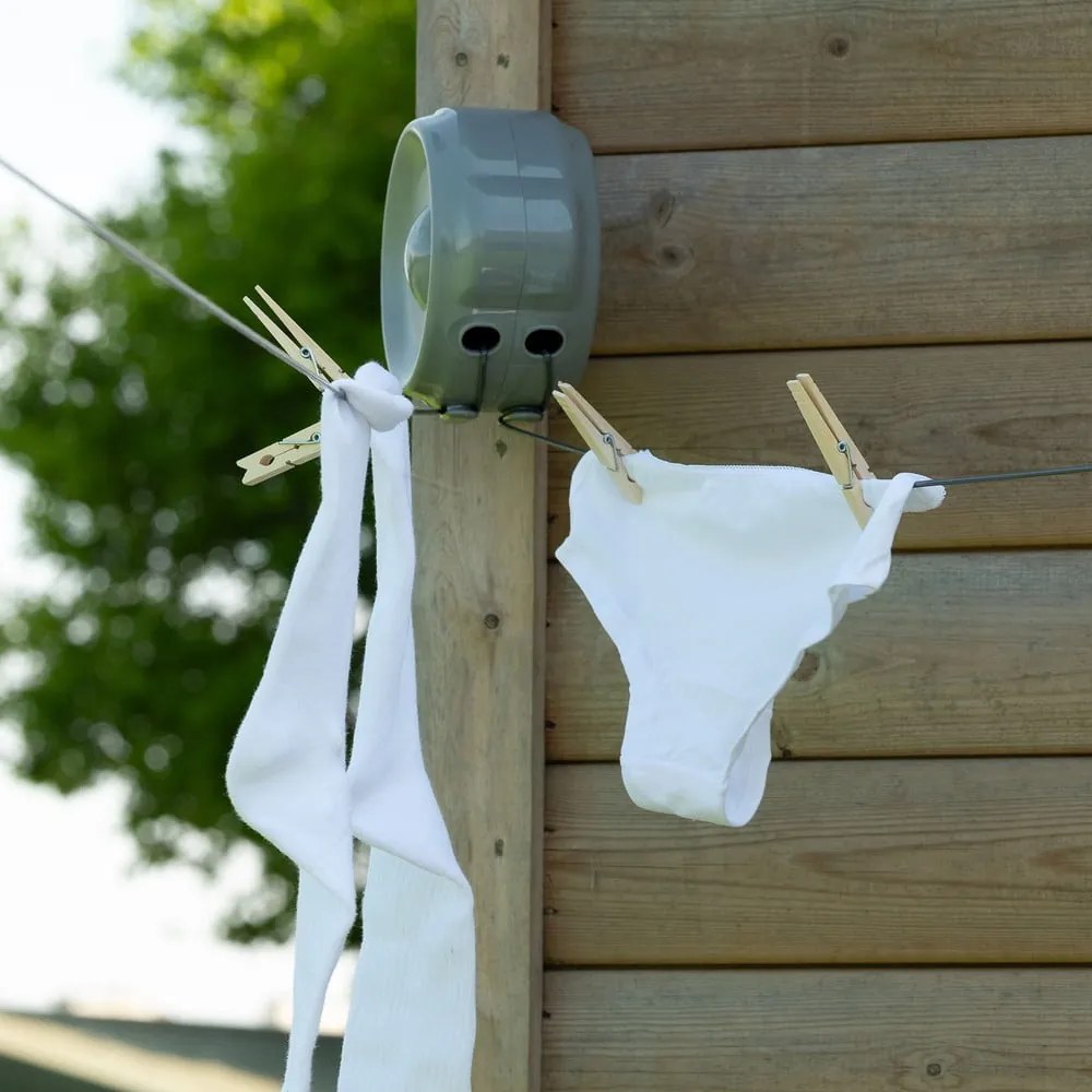 Сива стенна сушилня за дрехи 30 m – Addis