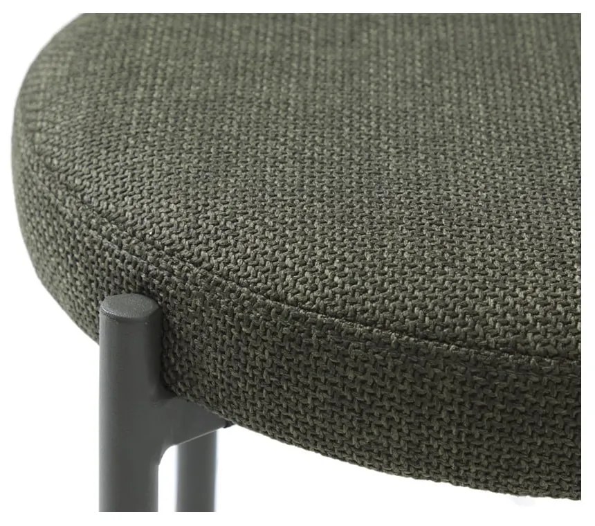 Метален стол в цвят каки Pelican – Unique Furniture