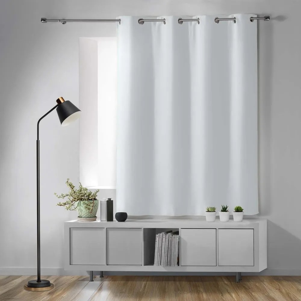 Бяло затъмняващо перде 135x180 cm Occult – douceur d'intérieur