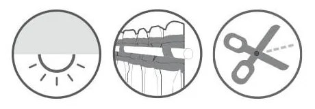 Сиво-бежова завеса със смес от лен 140x245 cm List – Sehlbach