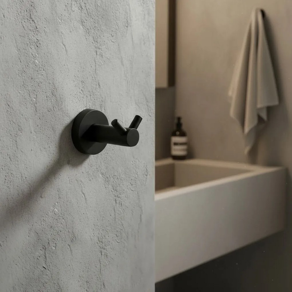 Закачалка за баня 5605 Leo Black