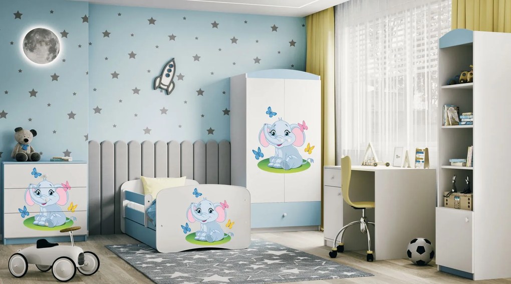 Παιδικό κρεβάτι Babydreams Cartoon-Mple-180 x 80-Elephant
