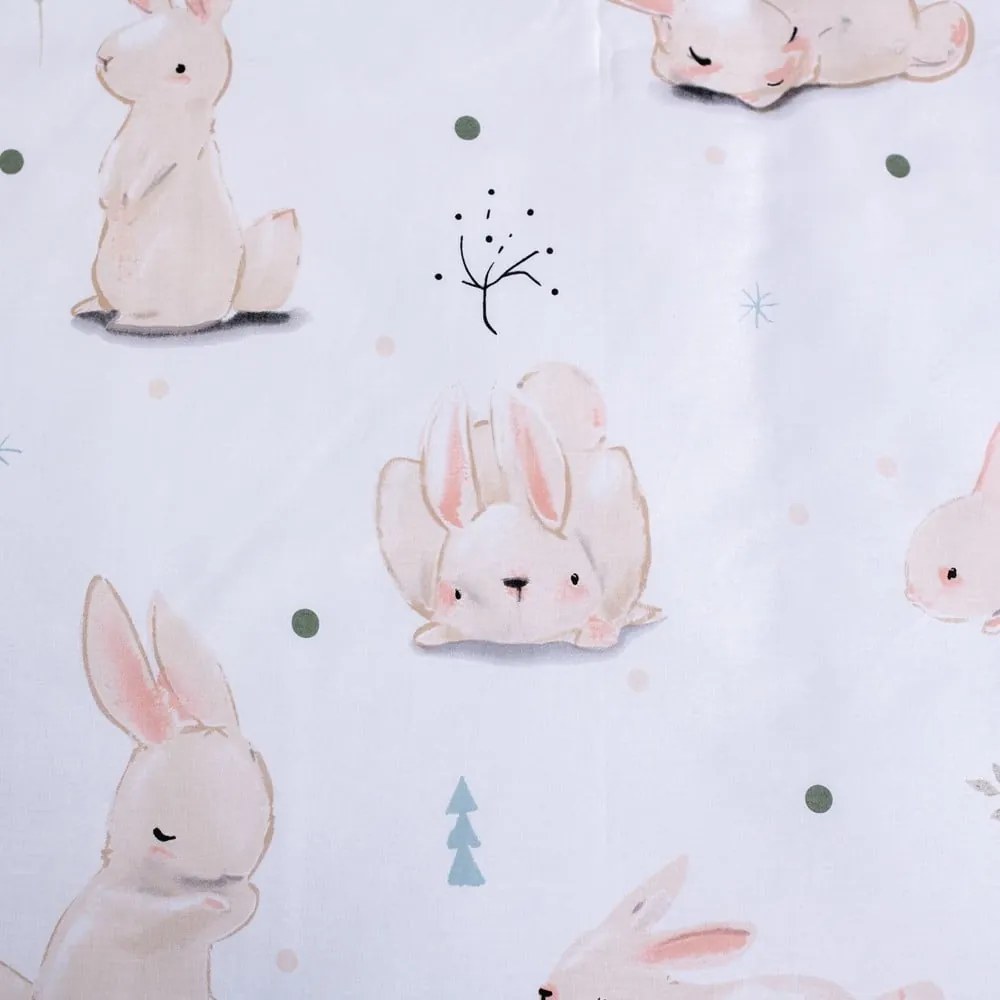 Памучно детско спално бельо 100x135 cm Bunnies – Jerry Fabrics