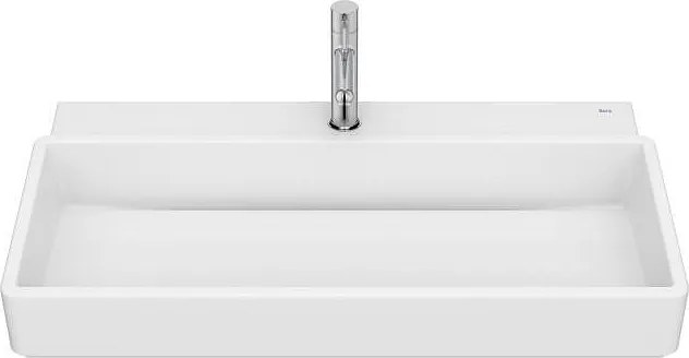 Умивалник за стенен монтаж Tura, 800 x 430 x 150 mm, бял мат