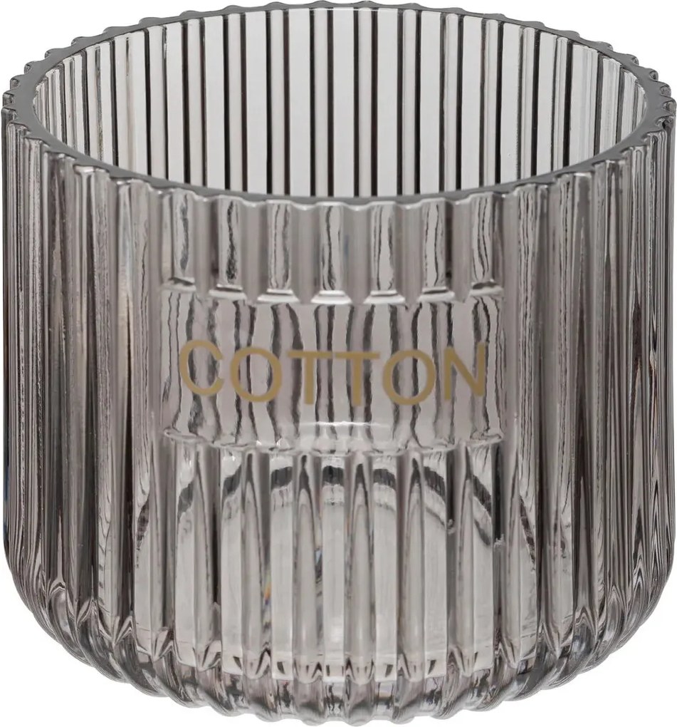 Контейнер за памук 5five Glass, Сив