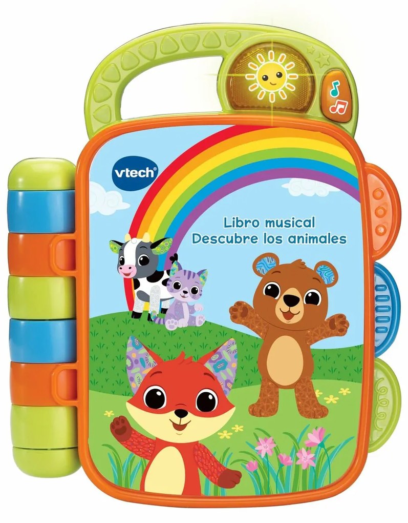 Моята Първа Музикална Книга Vtech 18,8 x 5,5 x 21,6 cm Животни