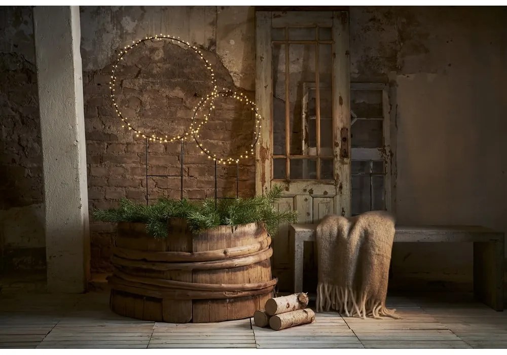 Осветен декоративен кръг със светодиоди, височина 84 cm Barlumi - Star Trading