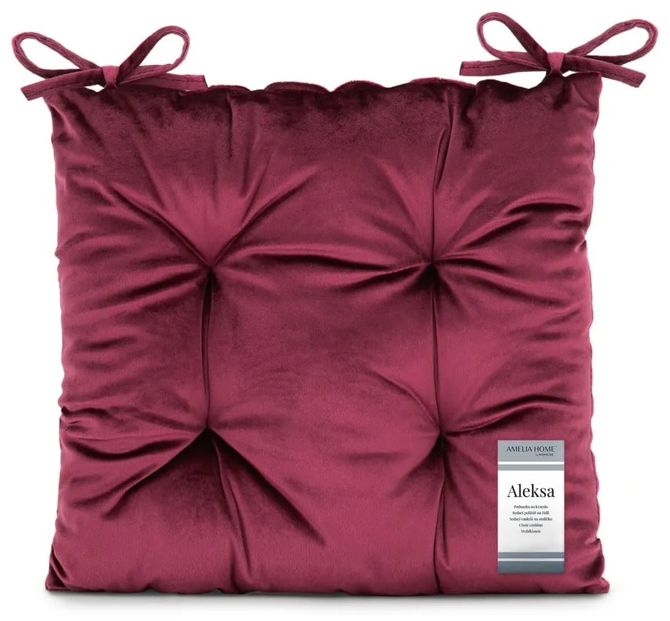 Кадифена възглавница за стол 40x40 cm Aleksa – Restilo