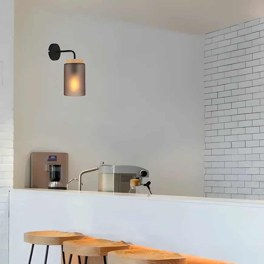 Аплик APP1814-1W Frosted Grey
