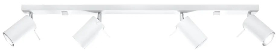 Бяло таванно осветително тяло 4L Etna - Sollux