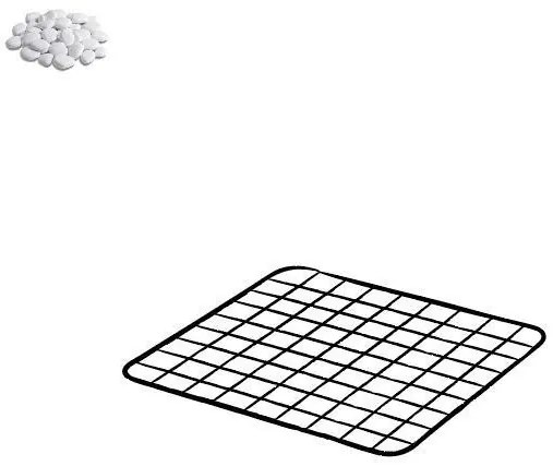 Teraplast - Декоративни камъни SET GRIGLIA CON SASSI PER PIXEL - THAR