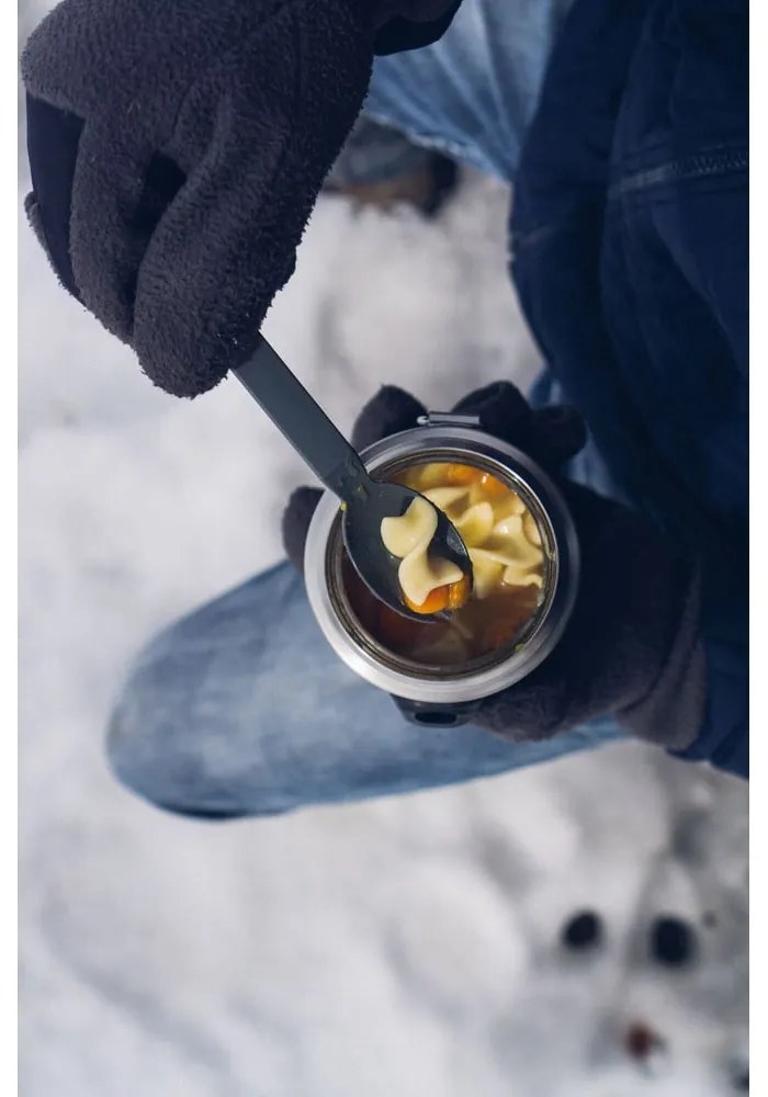 Черен термос за храна от неръждаема стомана 400 ml Legendary Classic Black – Stanley