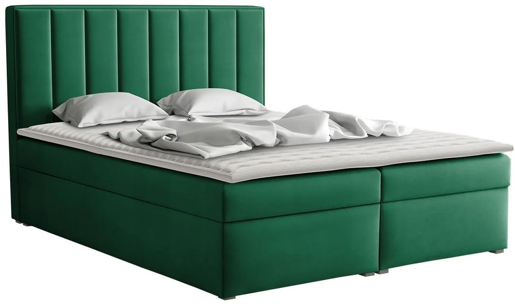 Тапицирано легло ideal Box-Green-160 x 200