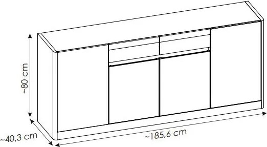 Скринов шкаф Calma Plus
