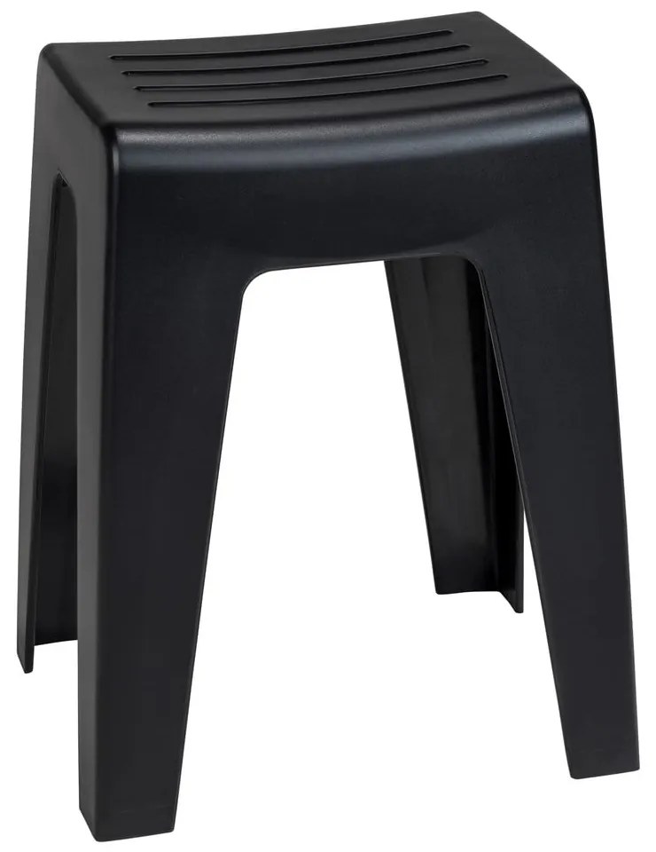 Черна табуретка за душ Kumba - Wenko