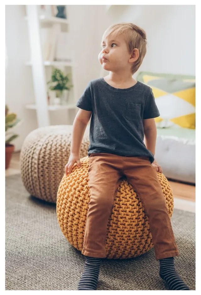 Пясъчнокафяв диван Jagger pouf - Bonami Essentials