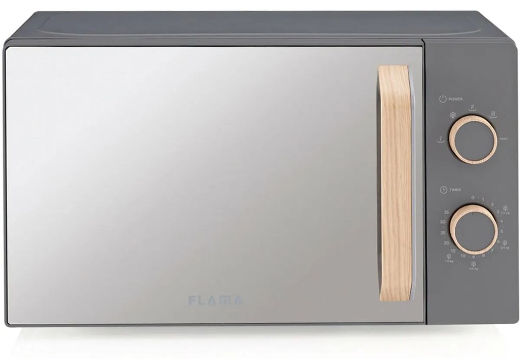 микровълновата фурна Flama 1832FL Сив 700 W 20 L