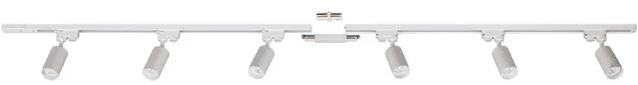 Zuma Line 3046 - Спот в релсова система TUBE 6xGU10/35W/230V бял