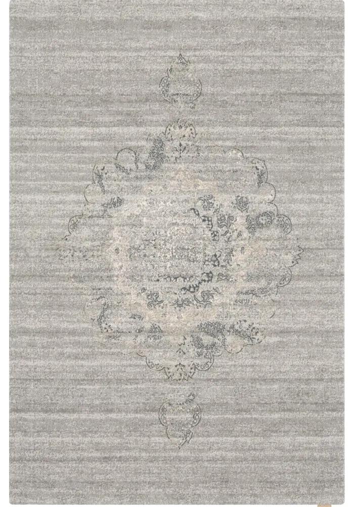 Сив вълнен килим 133x190 cm Madison - Agnella