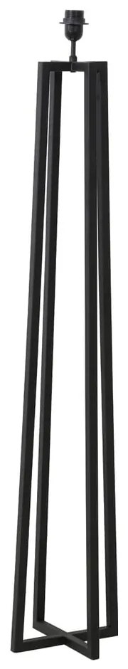 Матово черна основа за подова лампа 130 cm Miley – Light &amp; Living