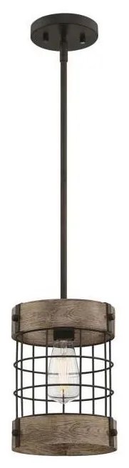 Westinghouse 61180 - Пендел LANGSTON 1xE27/60W/230V бор